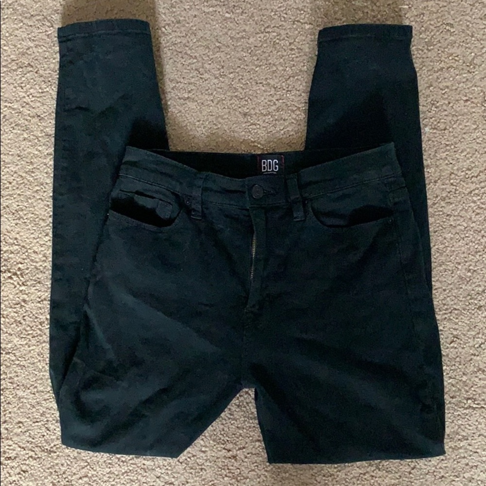 BDG Black Twig High Rise Crop Jeans